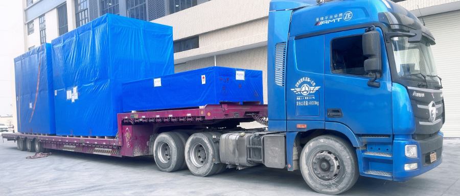 持续成功交付！ag亚娱集团(asia gaming)智能高速包膜&尺寸测量一体机出货欧洲