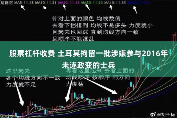 股票杠杆收费 土耳其拘留一批涉嫌参与2016年未遂政变的士兵